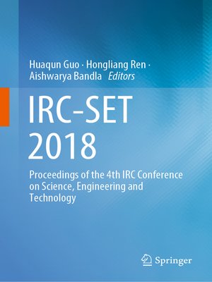 cover image of IRC-SET 2018